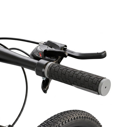 Berlin Bike MTB1 Youth Bike 24 Inch shifter lever detail white