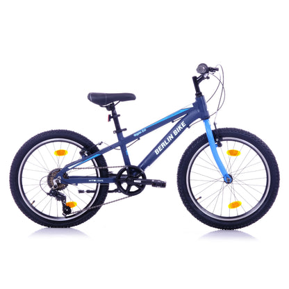 Berlin Bike Grizz Kids Bike 20 Inch, Zoll blau seitenansicht 1080x1080