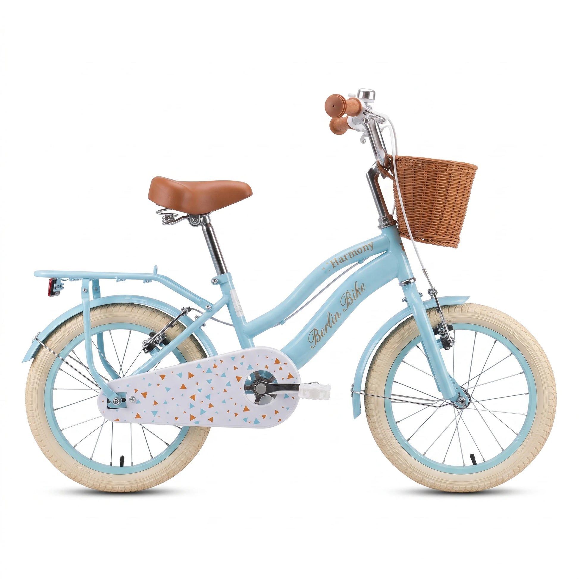 Vélo enfant Berlin Bike Harmony 16 pouces vue de côté complète bleu
