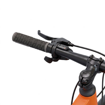 Berlin Bike MTB1 Kids Bike 20 Inch shifter lever detail orange