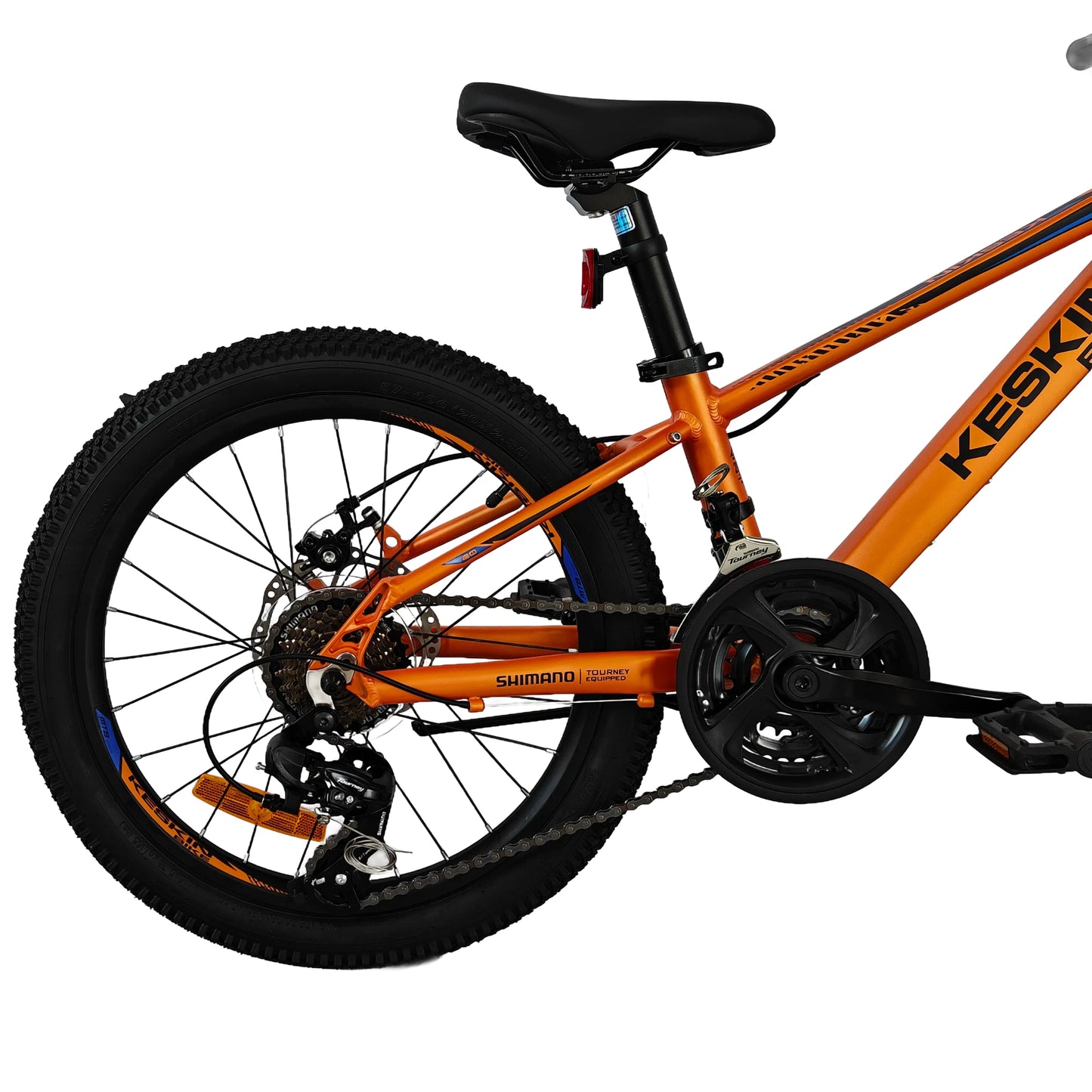 Keskin EBike MTB1 Kids Mountain Bike 20 Inch, Zoll orange antrieb kassette kette 1080x1080