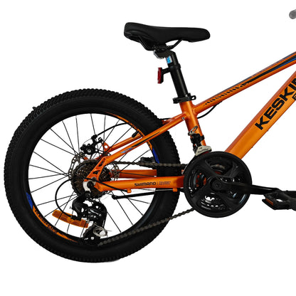 Keskin EBike MTB1 Kids Mountain Bike 20 Inch, Zoll orange antrieb kassette kette 1080x1080