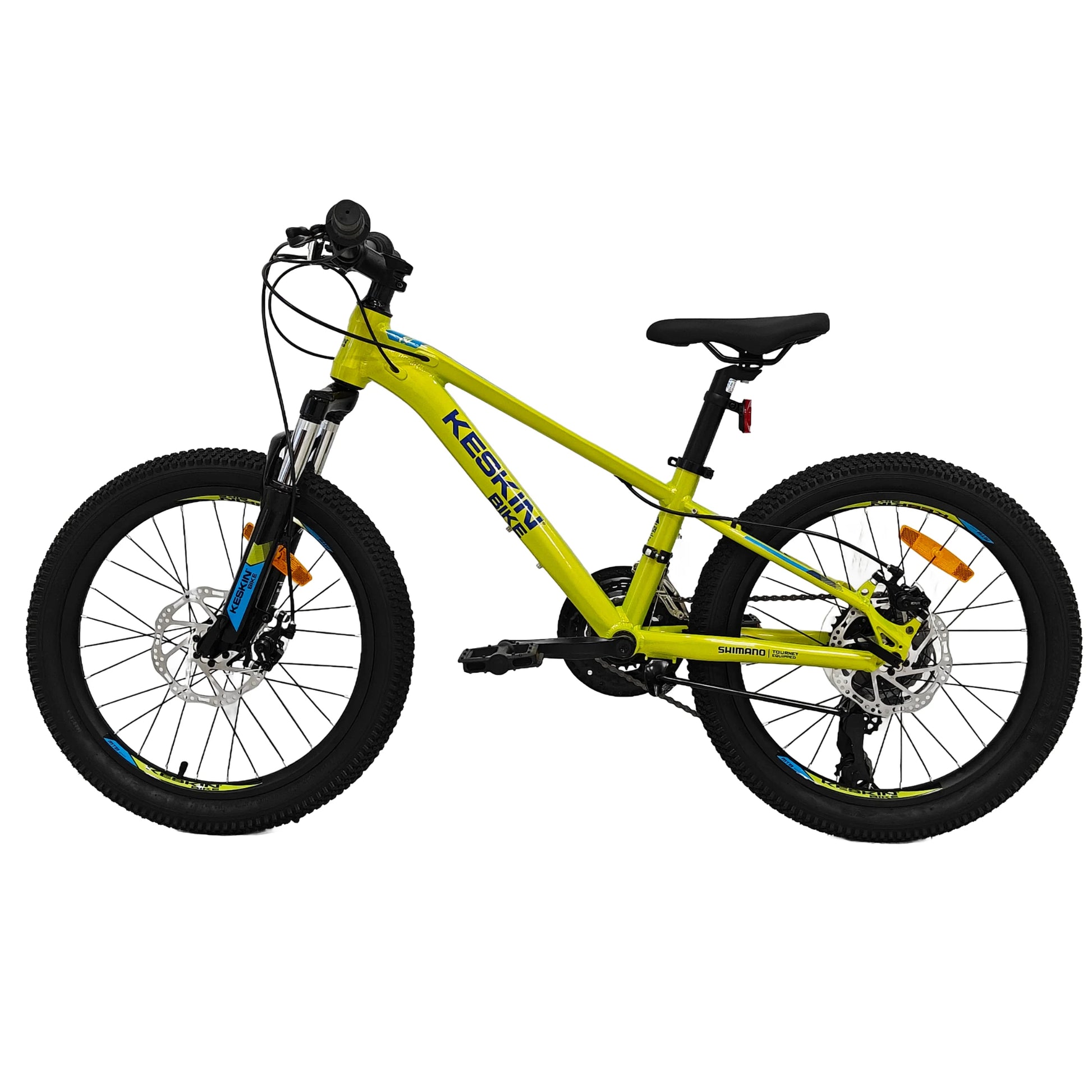 Keskin EBike MTB1 Kids Mountain Bike 20 Inch, Zoll orange seitenansicht links 1080x1080 (2)