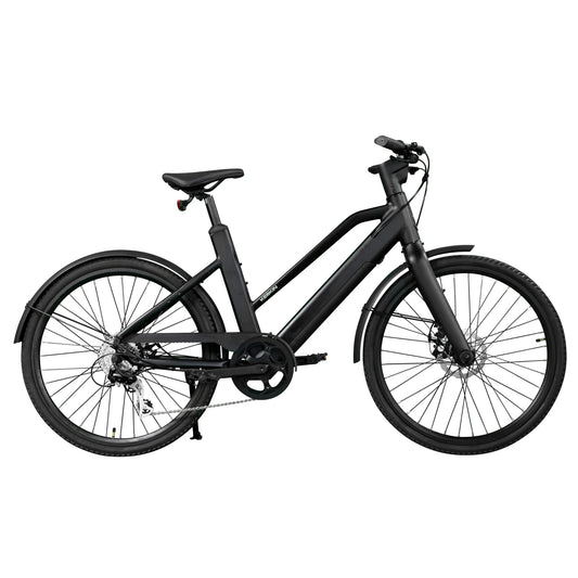 Keskin E-Bike cBike1v City E-Bike 26 Inch full side view matt black
