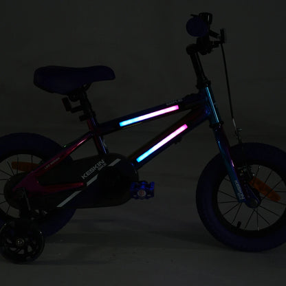 Keskin elcykel med LED-lys til børn