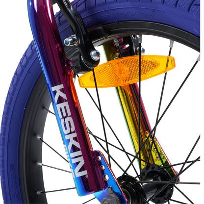 Keskin elcykel med LED-lys til børn