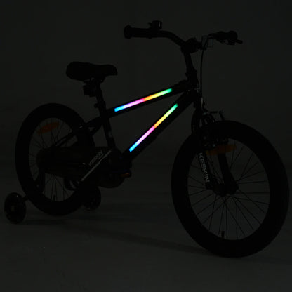 Keskin elcykel med LED-lys til børn