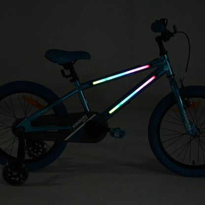 Keskin elcykel med LED-lys til børn