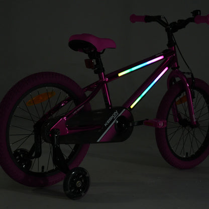 Keskin elcykel med LED-lys til børn